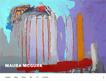 Tablet Screenshot of mauramcgurk.com